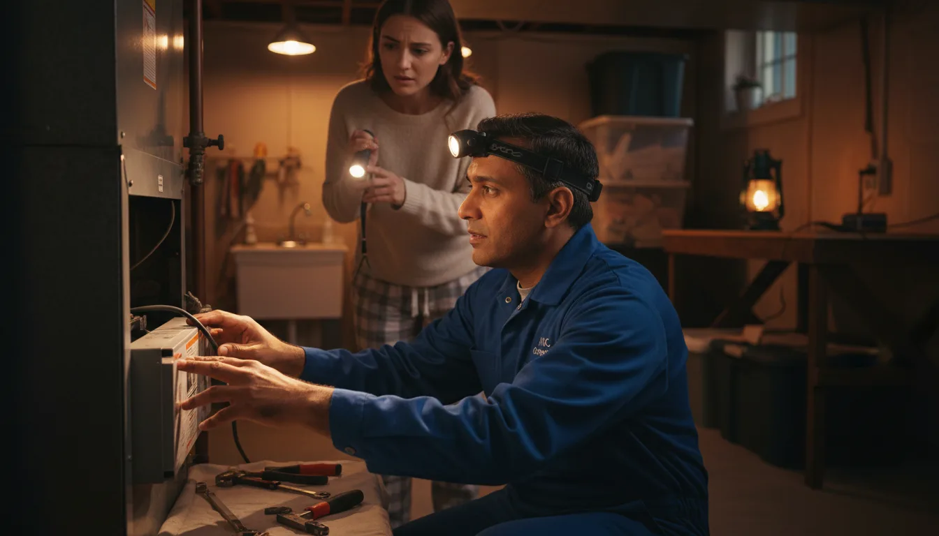 Emergency HVAC Repair in Vienna, ME near me · HVAC